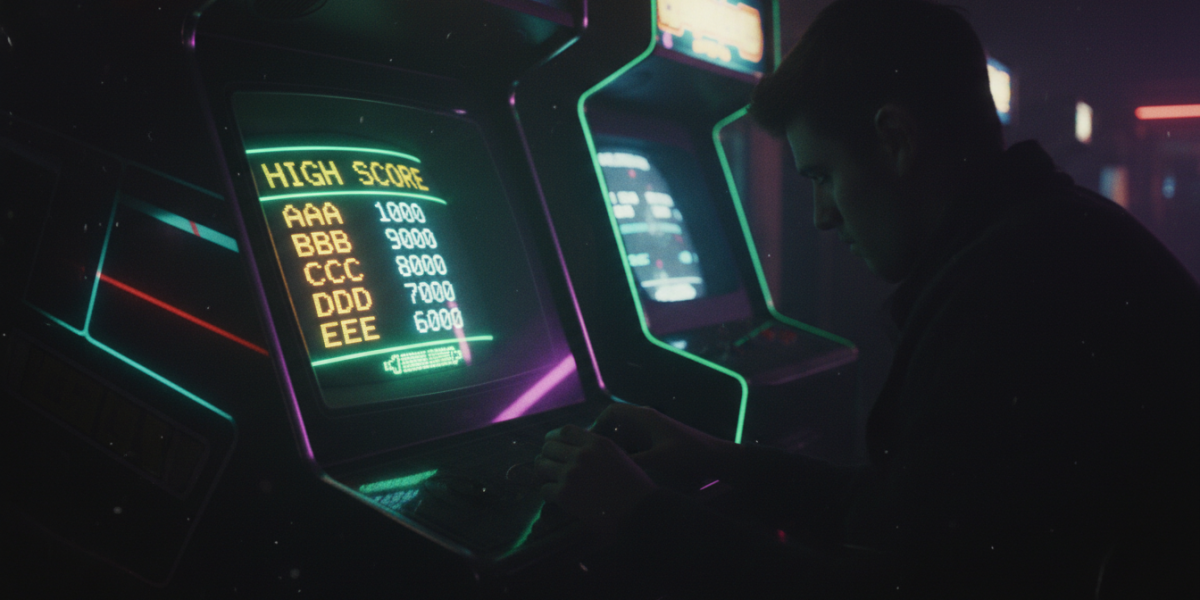 The Art of the High Score: How Arcade Competition Changed Gaming Forever